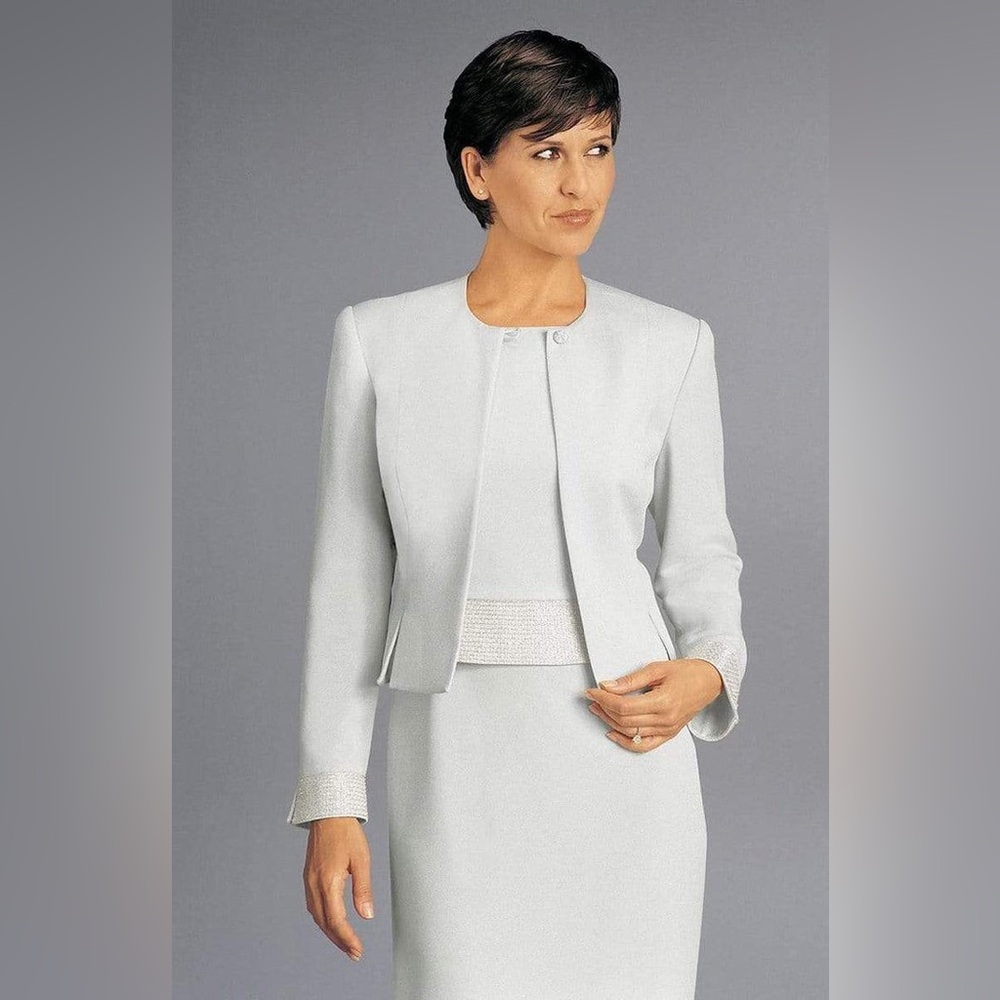 Daymor Couture Ornate Cuffed Jacket